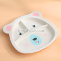 ชุดอาหารสำหรับเด็ก Bamboo Tableware Cute Animal Dinnerware